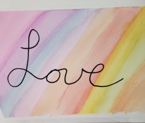 Natalies Painting of Love