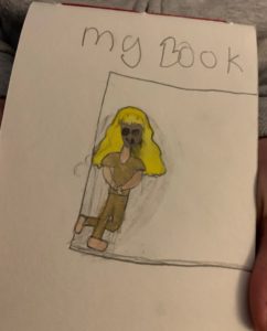 Sherrilyn's book drawing